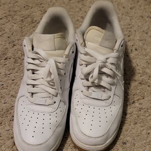 Nike White Low-Top Sneakers